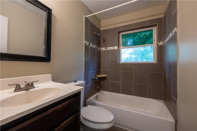 115 Delmoor Dr NW, Atlanta, GA 30311 - full bathroom with toilet, shower / washtub combination, and vanity