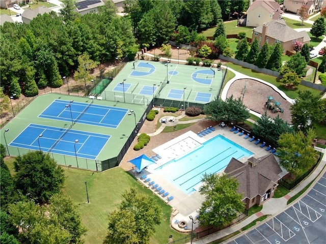 632 Eagles Nest Cir, Auburn, GA 30011 - bird's eye view