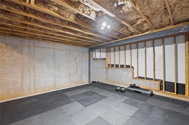 5153 Elkins Ln, Acworth, GA 30101 - view of unfinished basement