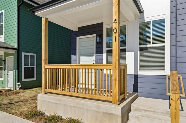 1095 Tucker Ave Unit 401, Atlanta, GA 30310 - entrance to property featuring covered porch