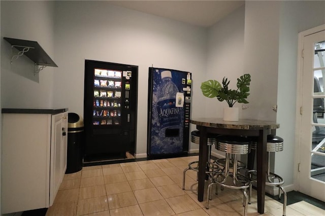 entrance foyer featuring light tile patterned floors