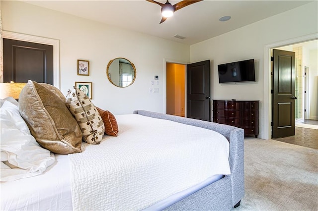 2067 Telfair Cir Unit A & B, Atlanta, GA 30324 - carpeted bedroom with a ceiling fan