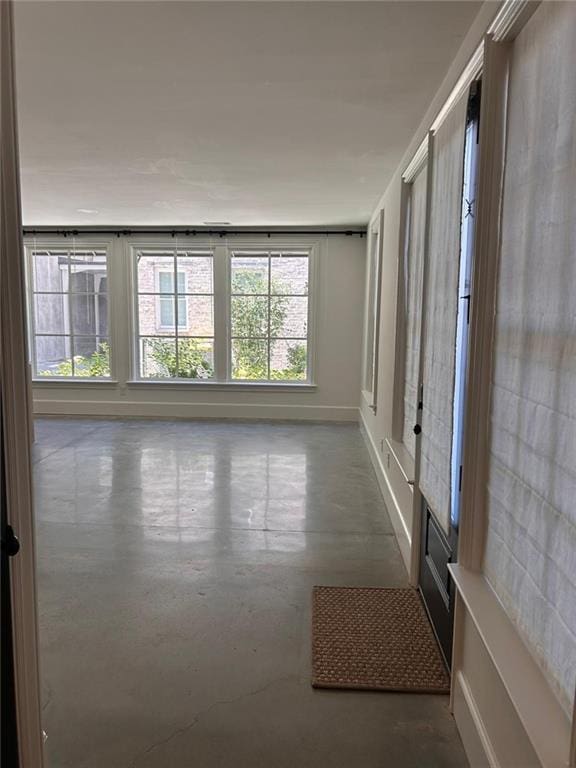 2067 Telfair Cir Unit A & B, Atlanta, GA 30324 - unfurnished room with finished concrete floors