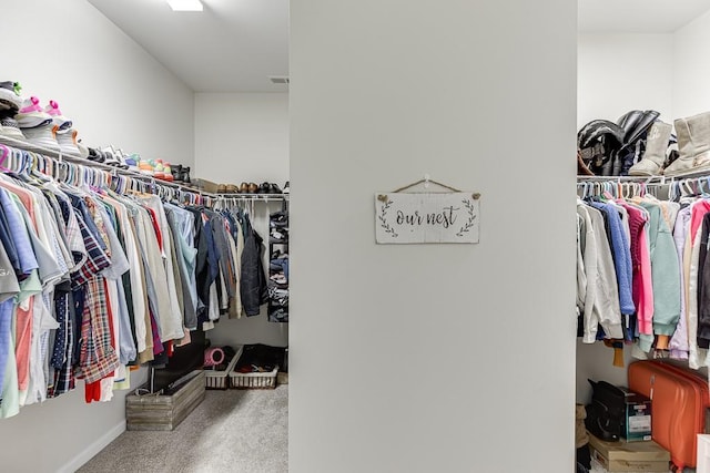 862 Blind Brook Cir, Hoschton, GA 30548 - spacious closet featuring carpet flooring