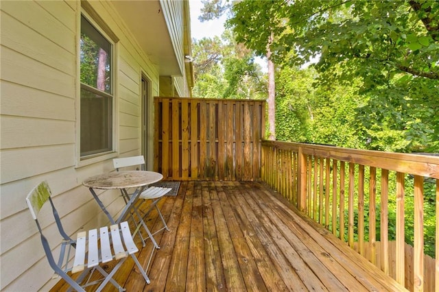 4417 Village Square Ln, Stone Mountain, GA 30083 - view of wooden deck