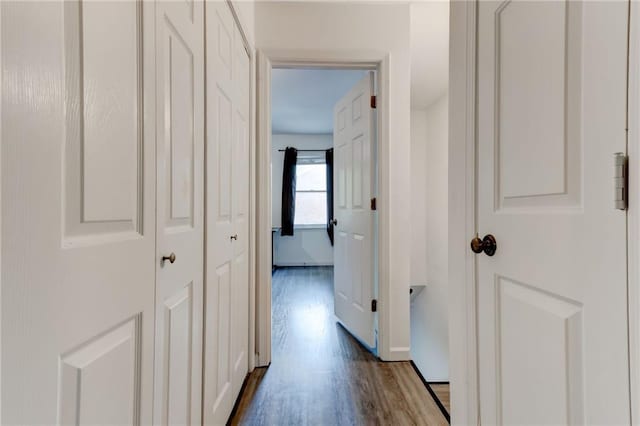 4417 Village Square Ln, Stone Mountain, GA 30083 - corridor featuring dark wood-style floors