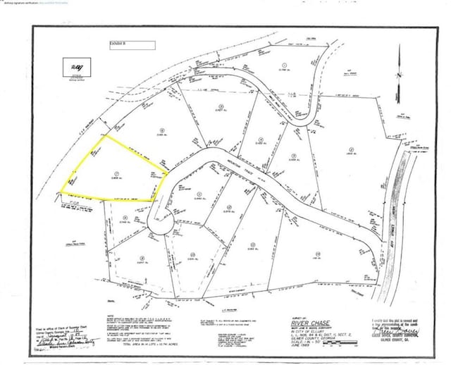 196 Mountain Trce, Ellijay, GA 30540 - aerial view of property and surrounding area