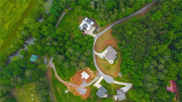 196 Mountain Trce, Ellijay, GA 30540 - aerial view of property and surrounding area