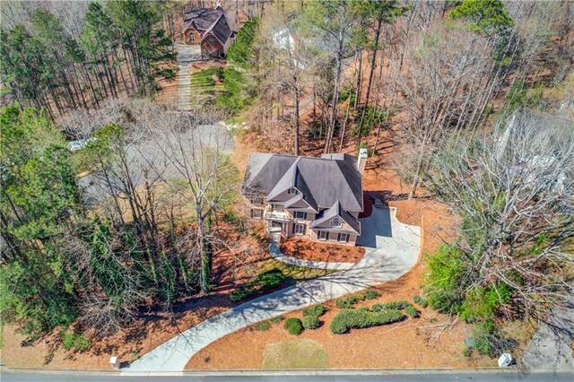 drone / aerial view
