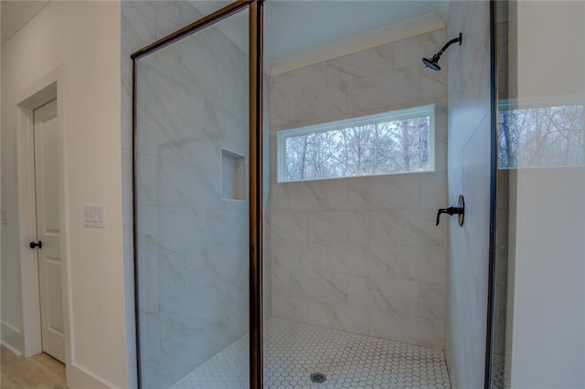 full bath with a stall shower
