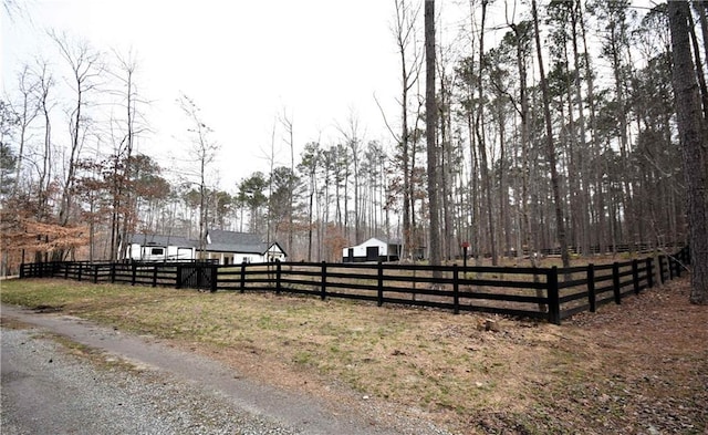 view of street with driveway