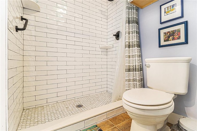 135 E Hill St Unit 24, Decatur, GA 30030 - bathroom featuring toilet and a stall shower