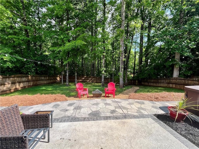 2278 Traywick Chase, Alpharetta, GA 30004 - view of patio featuring a fenced backyard