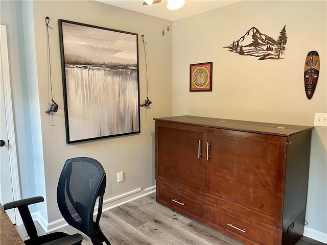 2278 Traywick Chase, Alpharetta, GA 30004 - office with baseboards and wood finished floors
