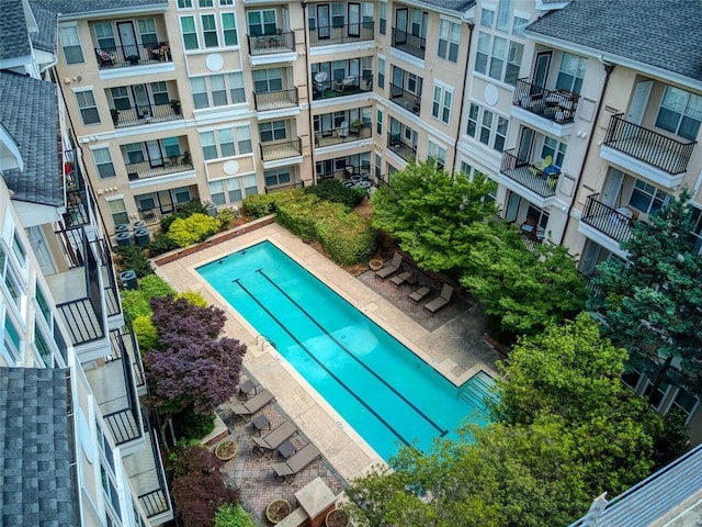 view of community pool