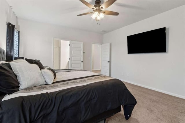1130 Lyndhurst Ln, Bethlehem, GA 30620 - bedroom with carpet and ceiling fan