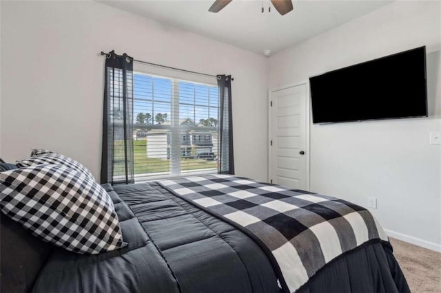 1130 Lyndhurst Ln, Bethlehem, GA 30620 - bedroom with carpet and ceiling fan