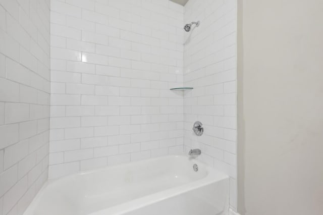 full bathroom featuring bathing tub / shower combination