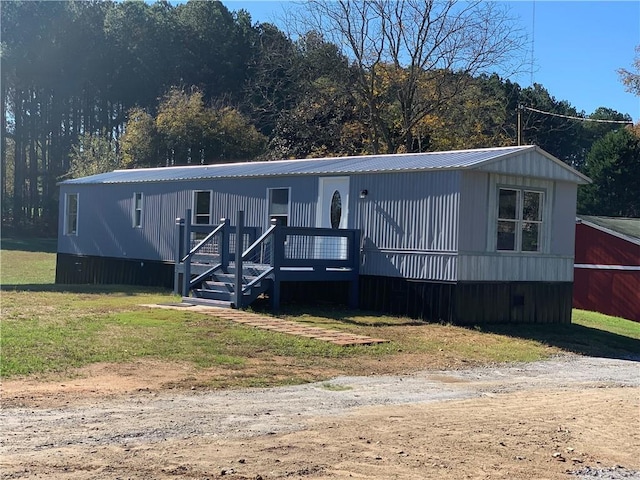 view of manufactured / mobile home