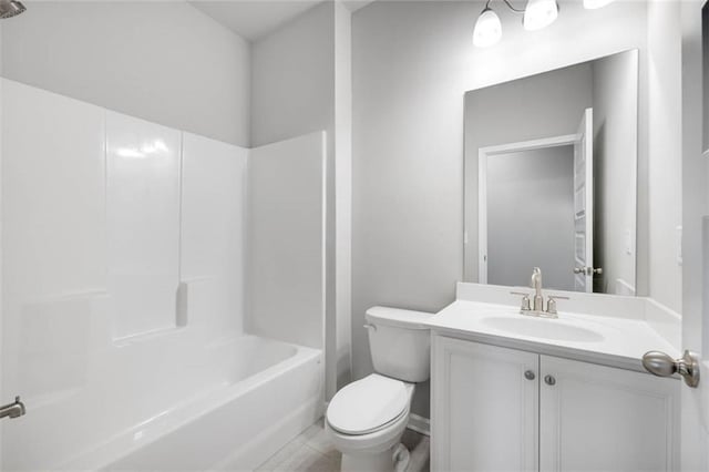 113 Canal St, Hampton, GA 30228 - full bath with toilet, vanity, bathtub / shower combination, and baseboards