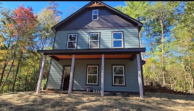 view of front of house featuring a porch