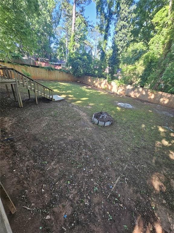 1150 Goldsmith Rd, Stone Mountain, GA 30083 - view of yard