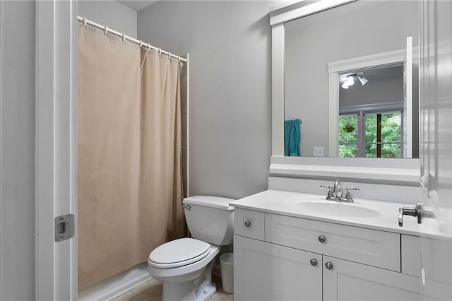 32 Pullman Trl, Acworth, GA 30101 - full bathroom featuring vanity and a shower with curtain