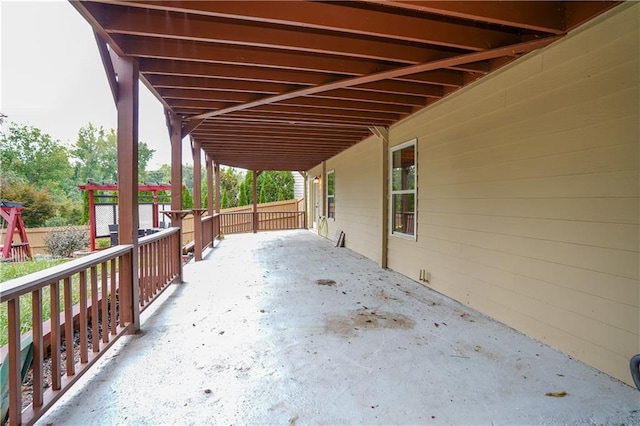 view of patio