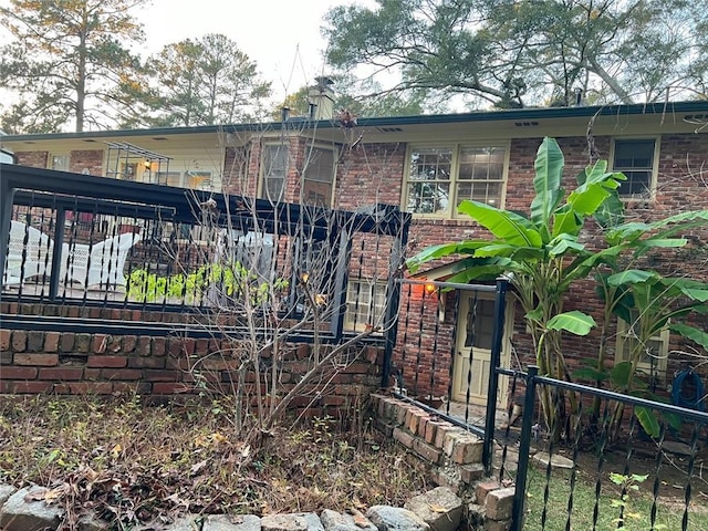 1017 Clifton Dr, Macon, GA 31204 - view of front facade with brick siding