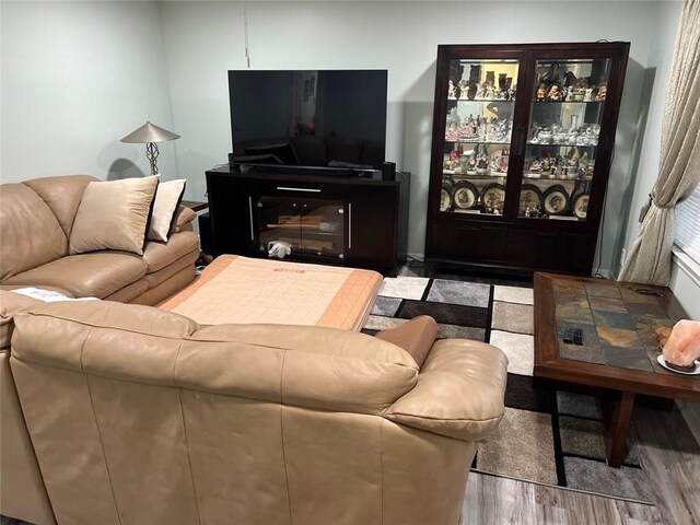 1017 Clifton Dr, Macon, GA 31204 - living area with wood finished floors