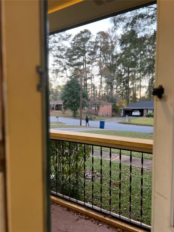 1017 Clifton Dr, Macon, GA 31204 - doorway with a water view