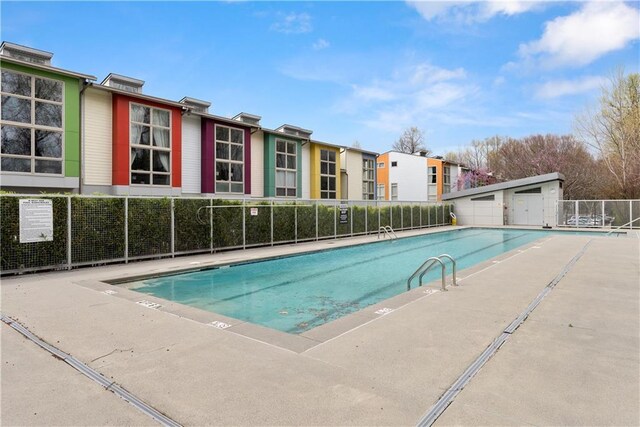 1382 Stirling Cir NW, Atlanta, GA 30318 - pool featuring fence