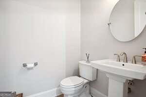 247 Widener Way, Peachtree City, GA 30269 - living area with wood finished floors and recessed lighting
