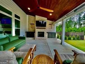 247 Widener Way, Peachtree City, GA 30269 - view of front of home featuring a garage and concrete driveway