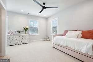 247 Widener Way, Peachtree City, GA 30269 - bedroom featuring recessed lighting