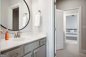 247 Widener Way, Peachtree City, GA 30269 - bedroom with recessed lighting and wood finished floors