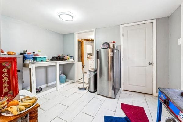 view of clothes washing area