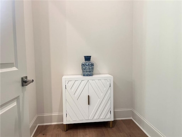 1005 Liberty Springs Dr, Woodstock, GA 30188 - detailed view of wood finished floors and baseboards