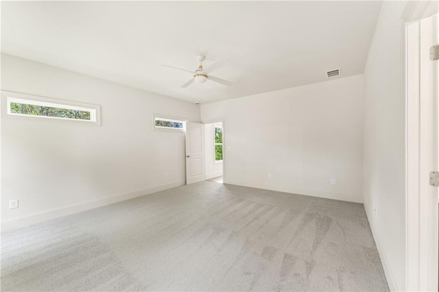 1005 Liberty Springs Dr, Woodstock, GA 30188 - unfurnished room featuring ceiling fan and light carpet