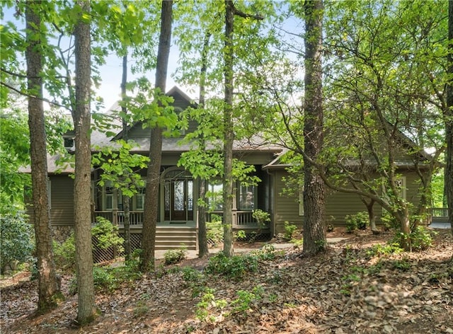 711 Wildcat Dr, Big Canoe, GA 30143 - view of rear view of house