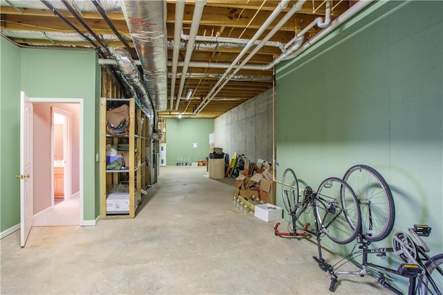 711 Wildcat Dr, Big Canoe, GA 30143 - view of unfinished below grade area