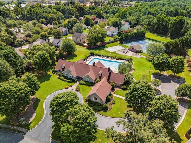 2740 Greymont Ct, Cumming, GA 30041 - aerial view of a pool area