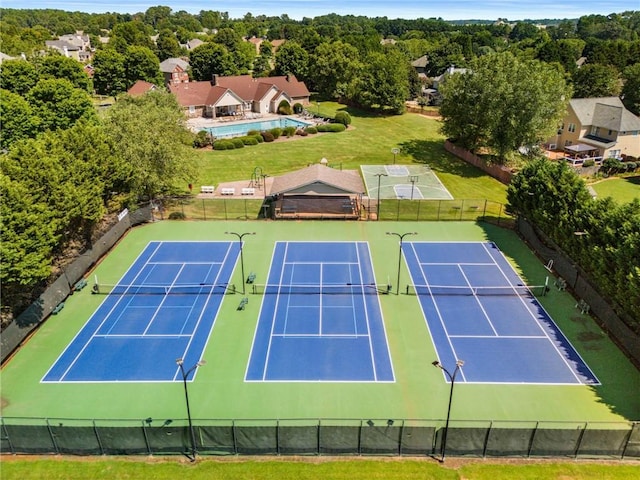 2740 Greymont Ct, Cumming, GA 30041 - view of tennis court