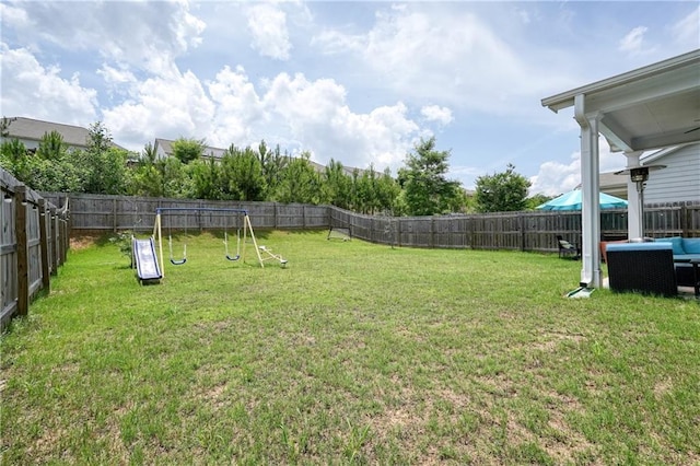 5322 Burrus Ln SW, Mableton, GA 30126 - view of yard with a playground