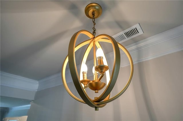 5322 Burrus Ln SW, Mableton, GA 30126 - detailed view of a chandelier and ornamental molding