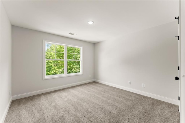 418 Brookstone Trl, Dawsonville, GA 30534 - carpeted empty room featuring baseboards and recessed lighting