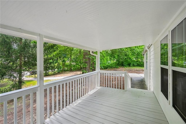 6201 Davids Way SE, Acworth, GA 30102 - view of wooden terrace