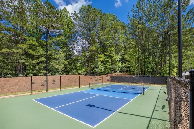 212 Westwind Dr, Newnan, GA 30263 - view of tennis court with community basketball court