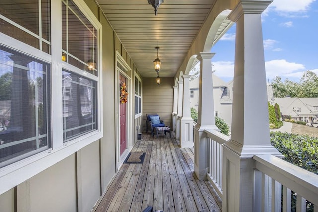 212 Westwind Dr, Newnan, GA 30263 - view of wooden porch