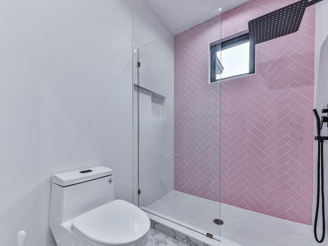 106 Belmont Dr, Canton, GA 30115 - full bathroom with toilet and a tile shower